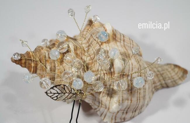 Kokówka ozdoba do włosów, wykonana na zamówienie