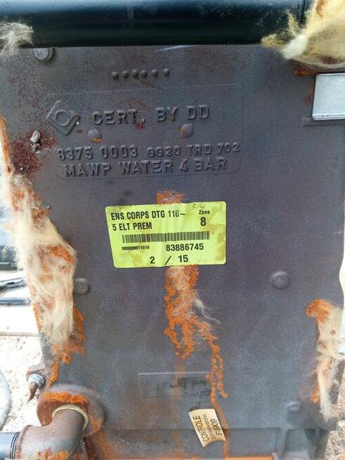 Kocioł gazowy OERTLI Stiebel Eltron GS145N części wymiennik