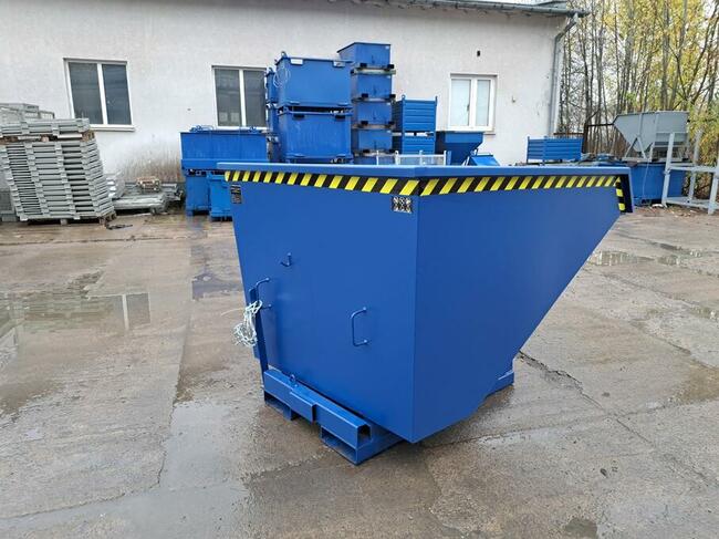 Koleba przechylna, pojemnik metalowy NTK 1100 L