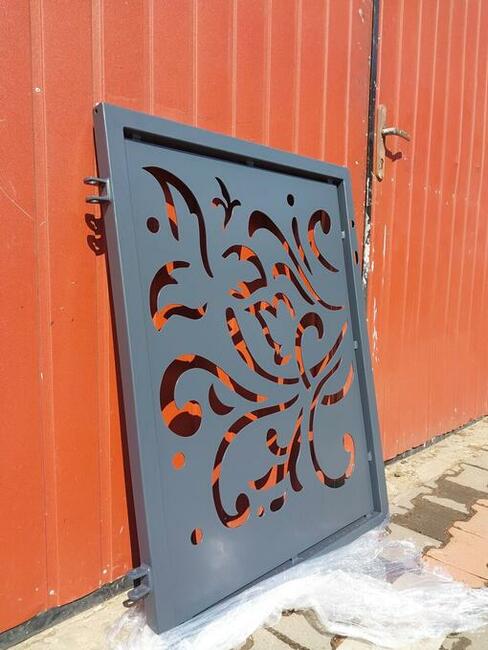 Ogrodzenie wycinane; gotowe do odbioru