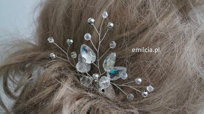 Kokówka ozdoba do włosów, wykonana na zamówienie