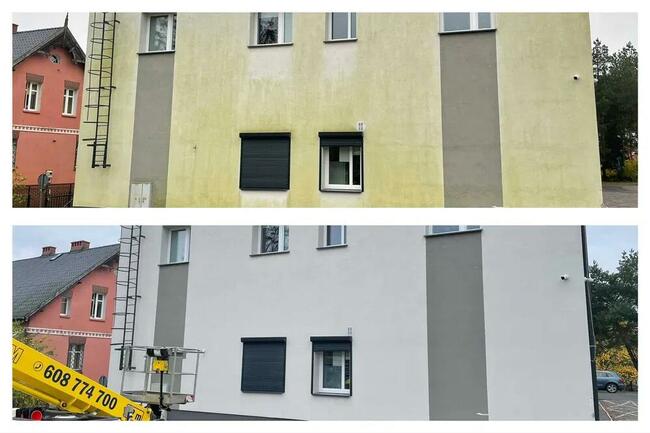 Mycie dachów i elewacji