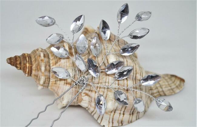 Kokówka ozdoba do włosów, wykonana na zamówienie