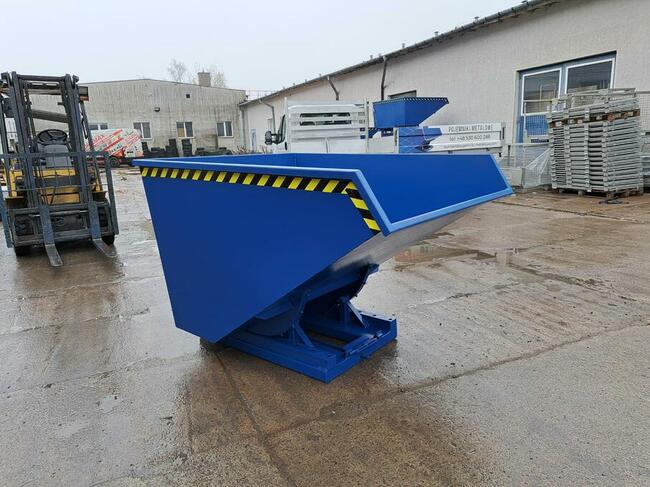 Koleba przechylna, pojemnik metalowy NTK 1100 L