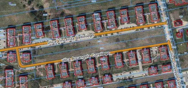 Działka pod domy w zabudowie szeregowej, Warszawa-Białołęka