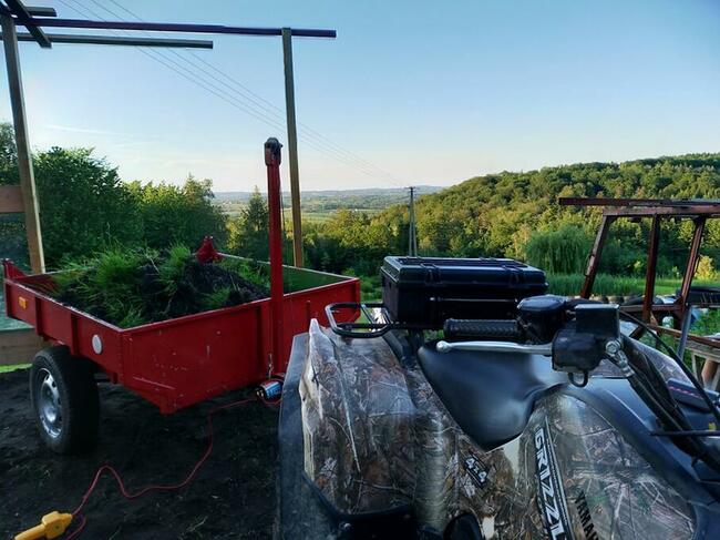 Przyczepka 200cm do quada lub traktorka wywrotka