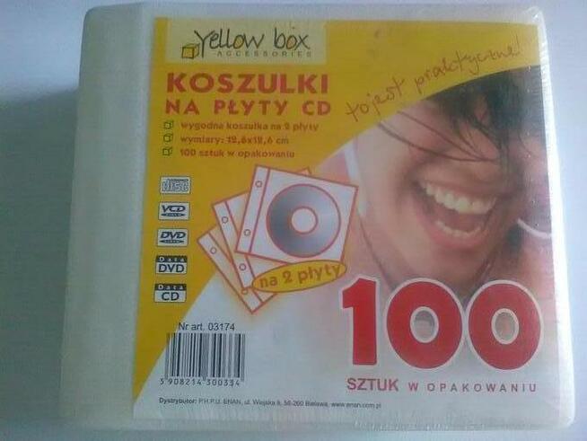 koszulki na płyty cd/dvd