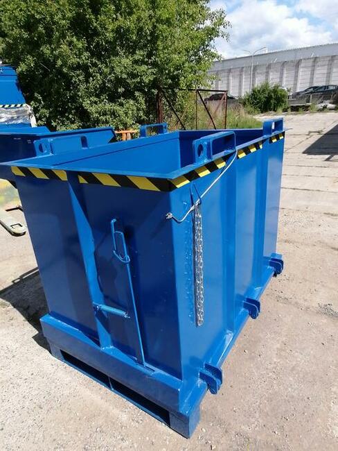 kontener z otwieranym dnem PMD 1000 l