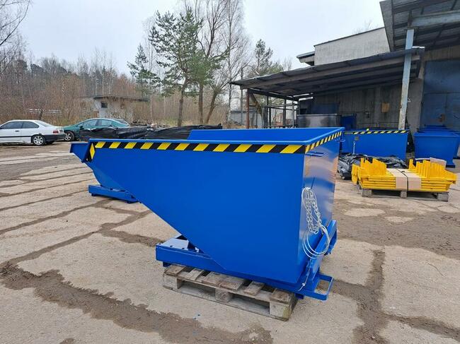 Kontener przechylny, samowyładowcza koleba TK 1,5 m3