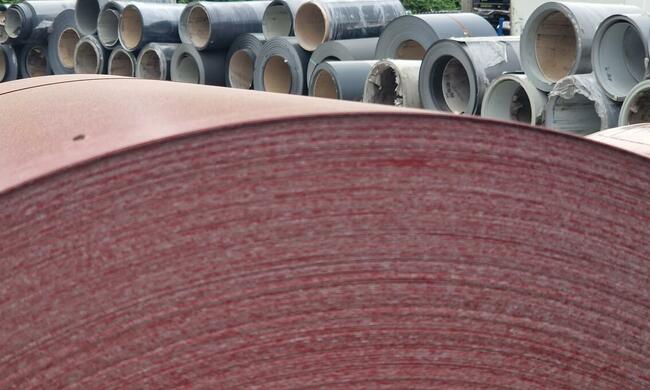 Blacha w kręgu S 350 fotowoltaika 2,5mm