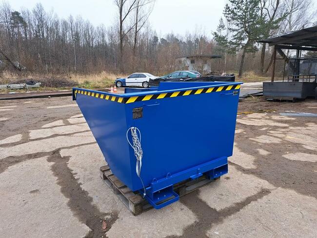 Kontener przechylny, samowyładowcza koleba TK 1,5 m3
