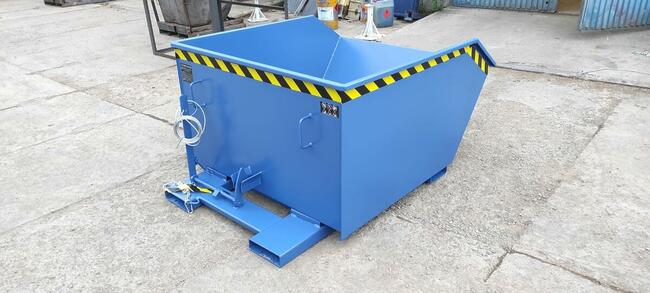 Pojemnik samowyładowczy PMUC 1 m3 niski, solidny, nowy