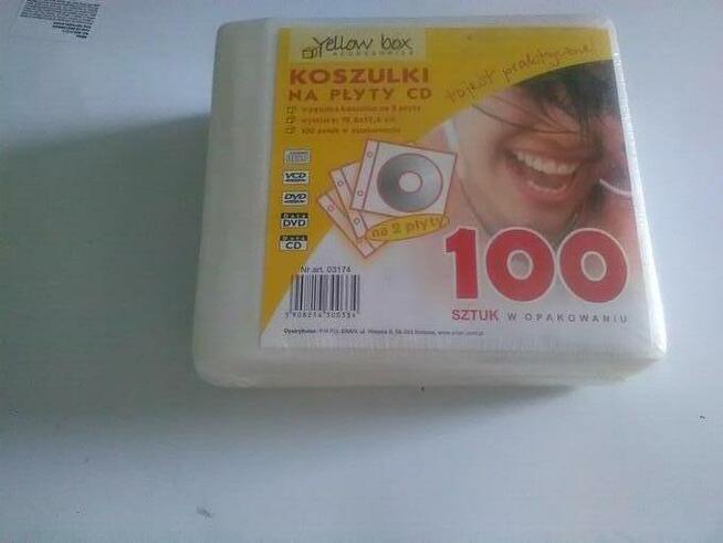 koszulki na płyty cd/dvd