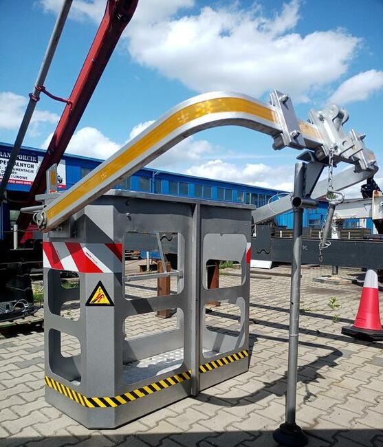 Kosz 2-osobowy do HDS gondola stalowa HIAB Personnel basket