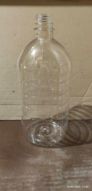 Butelka plastikowa uniwersalna PET 900ml 80 sztuk