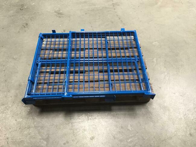 Kosz paletowy malowany proszkowo