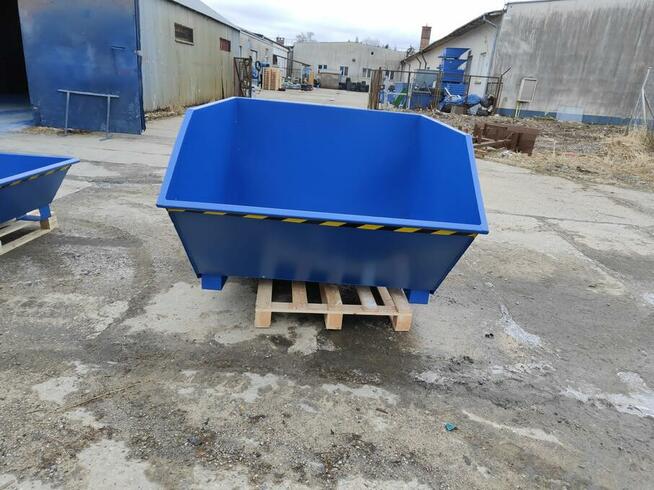 Niski pojemnik metalowy PMUC 1,25 m3