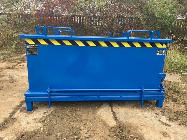 Otwierane dno pojemnik PMDC 750 l