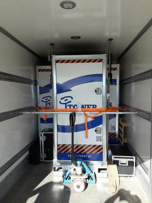 Usługi transportowe Poznań transport z windą Paleciak