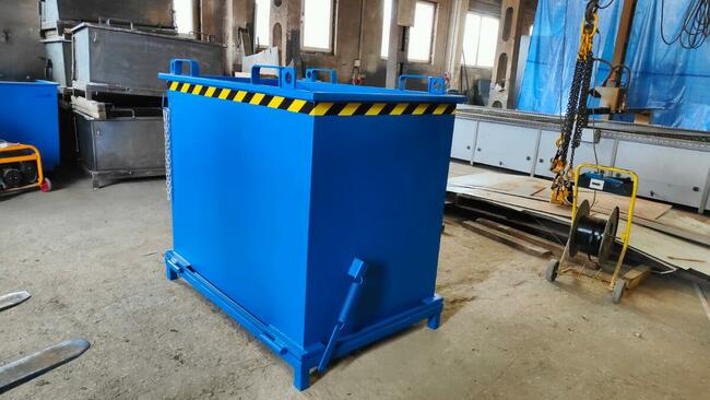 Pojemnik PMDC 1,4 m3 z otwieranym dnem