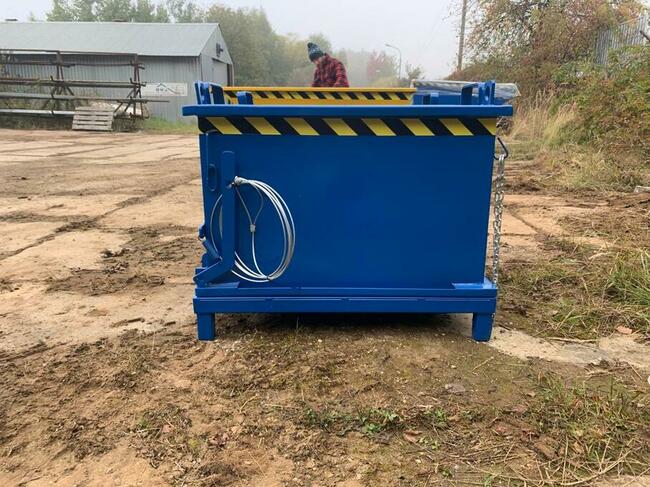 Otwierane dno pojemnik PMDC 750 l