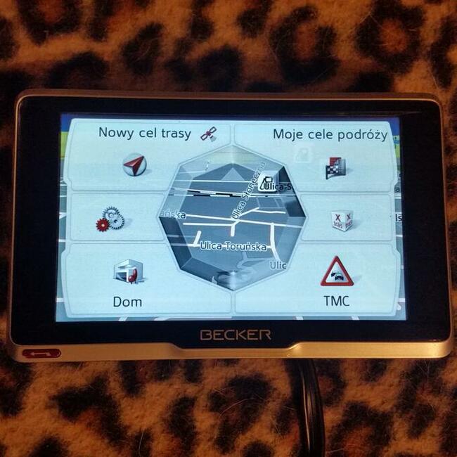 Nawigacja BECKER Transit 5 tir Mapa NAVTEQ AutoMapa ODBLOKOW