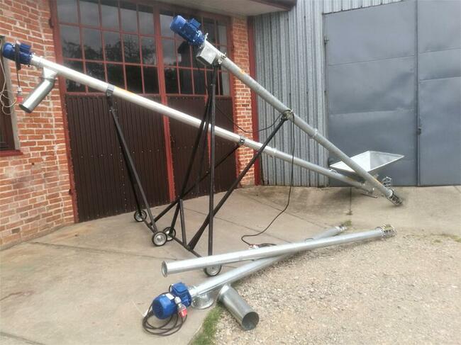 Żmijka podajnik ślimakowy do zboża FI 110mm FI 125mm / 4m 6m