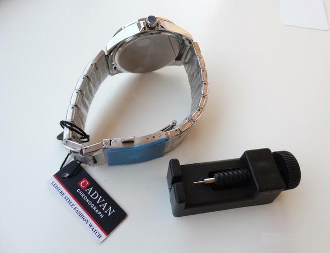 Klasyczny zegarek męski luma bransoleta pudełko