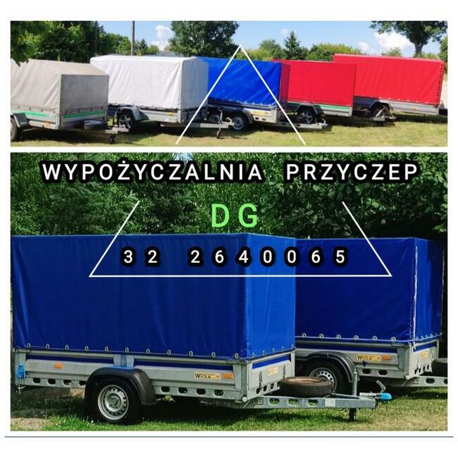 Wypożyczalnia przyczep DG, przyczepa do wynajęcia.