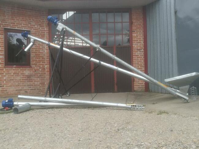 Żmijka podajnik ślimakowy do zboża FI 110mm FI 125mm / 4m 6m