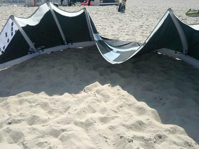 NORTH RINO kite + bar + plecak, kitesurfing