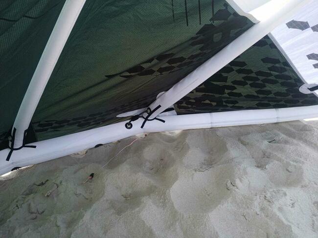 NORTH RINO kite + bar + plecak, kitesurfing