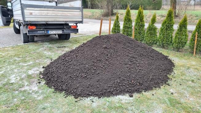 Ziemia ogrodowa czarnoziem przesiewany