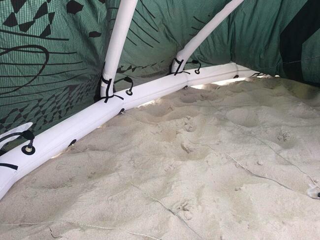 NORTH RINO kite + bar + plecak, kitesurfing