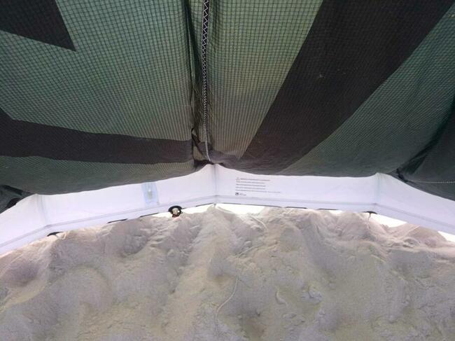 NORTH RINO kite + bar + plecak, kitesurfing