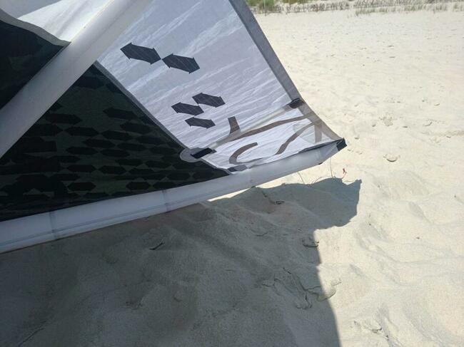 NORTH RINO kite + bar + plecak, kitesurfing