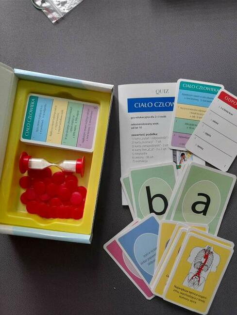 Ciało człowieka Quiz mini gra edukacyjna Alexander