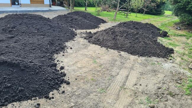 Ziemia ogrodowa przesiewana czarnoziem