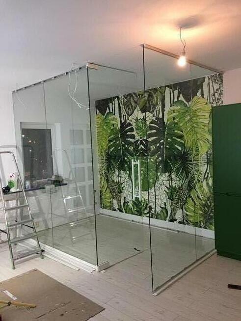 Ścianki szklane