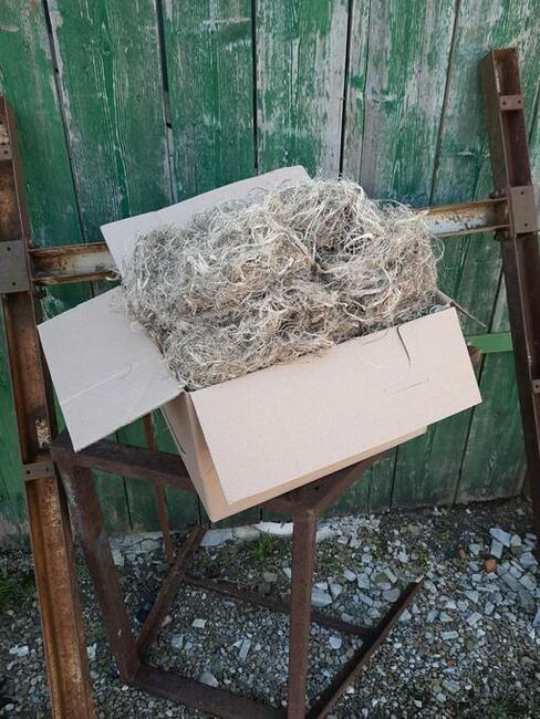 Włókno konopne wypełniacz do paczek