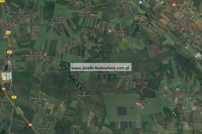 Działka zagrodowa Jarosławice