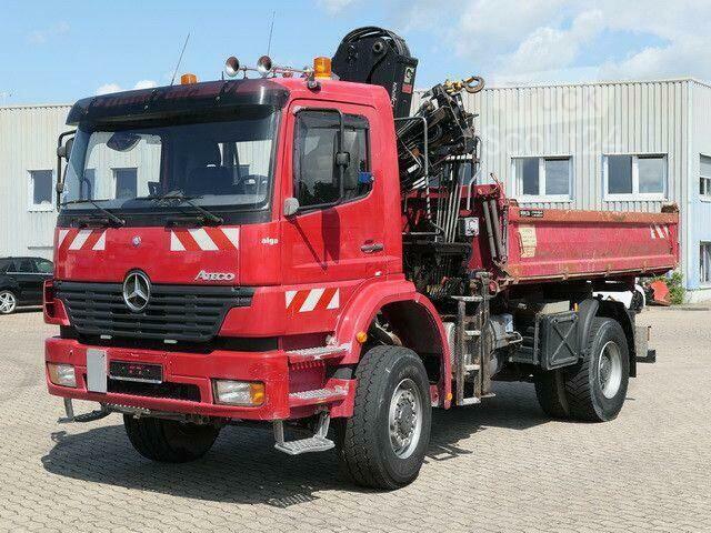 MERCEDES 1828 Wywrotka 3-str.Meiller4X4 HDS HIAB.139.000+Vat