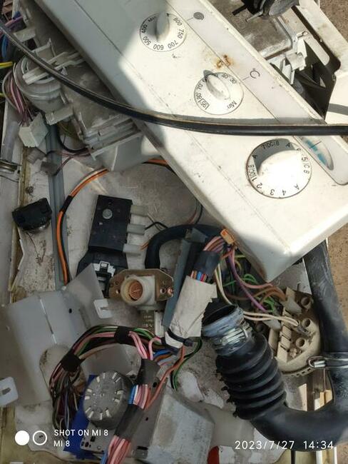 Pralka, części Whirlpool AWG 328/1, krzyżak, bęben itd.