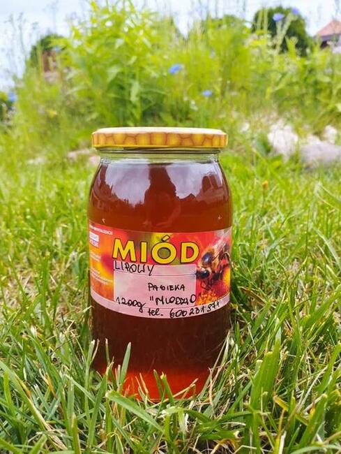 Świeży miód z pasieki na mazurach .