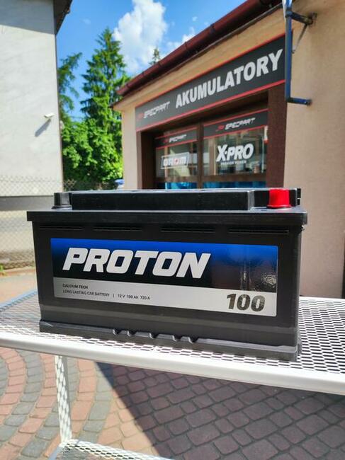 Akumulator PROTON 100Ah 720A EN PRAWY PLUS