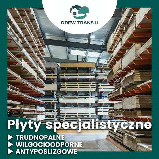 Materiały budowlane, płyty meblowe Hurtownia DOSTAWY