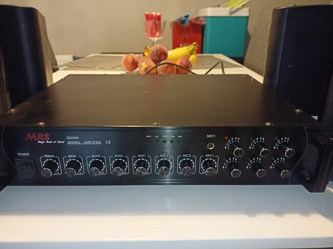 Wzmacniacz+ 4 Kolumny # Kolumny 30W #Wzmacniacz 200W #Zestaw