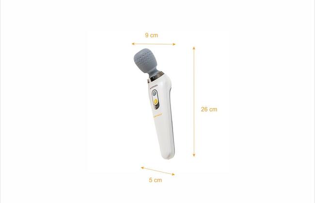QMED Masażer wibracyjny o ergonomicznym kształcie do ciała