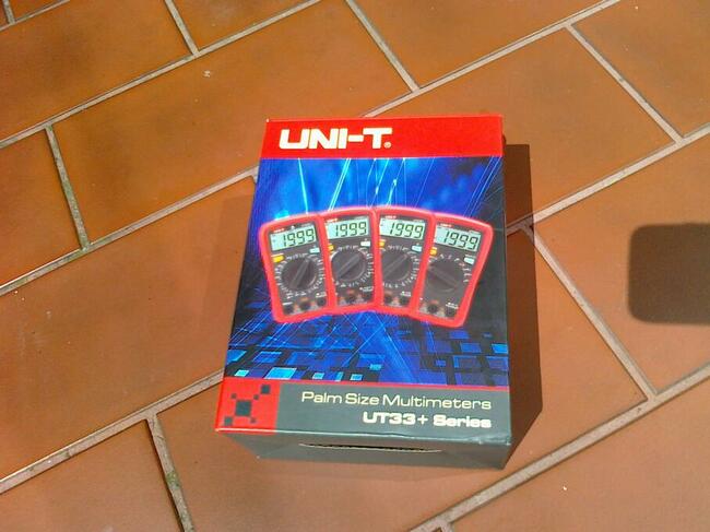 Multimetr UniT UT33C+ temp -40/1000C lub RB 10B