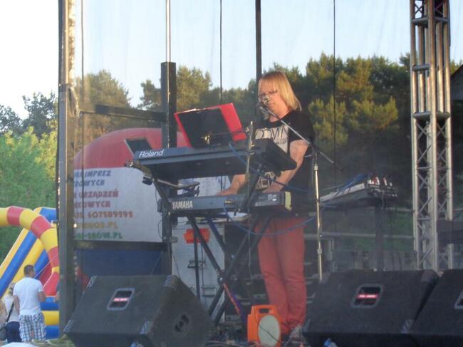 Dj / muzyk grający i śpiewający